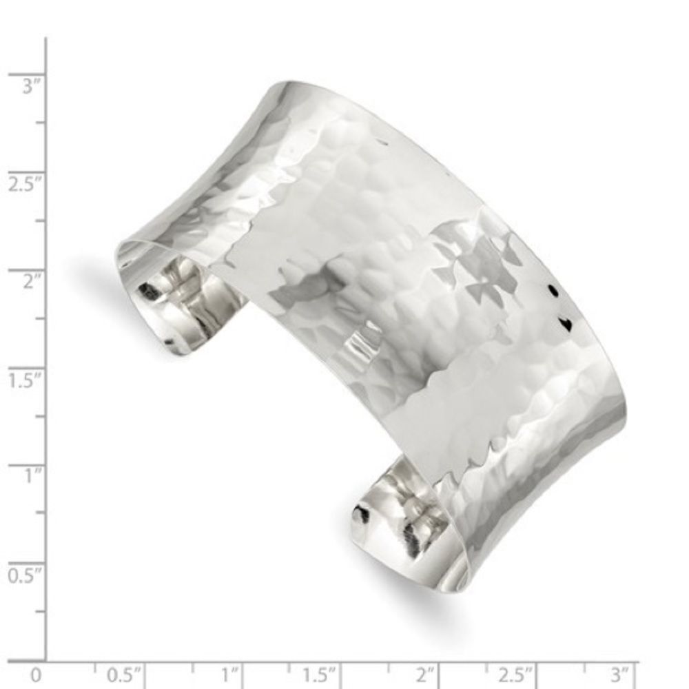 Sterling silver cuff bangle  - Picture 4 of 4